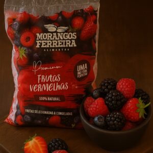 FRUTAS VERMELHA CONGELADAS FRACIONADA PCT 1 kg - FERREIRA