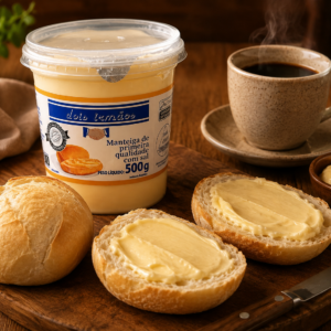 MANTEIGA COM SAL - DOIS IRMÃOS - Pct 500g