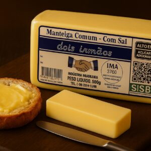 MANTEIGA COM SAL - DOIS IRMÃOS - Pct 500g