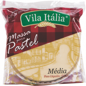 MASSA PARA PASTEL MEDIA CX 24 X 500G - VILA ITALIA - PRODUTO SOB CONSULTA