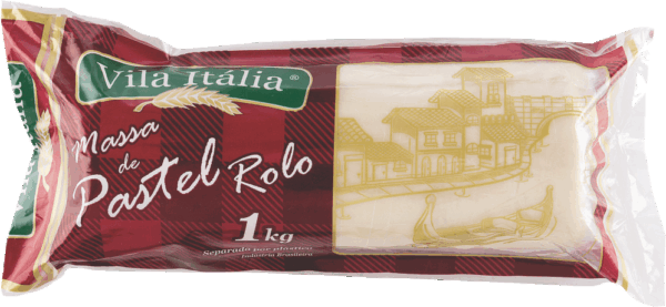 MASSA PARA PASTEL ROLO 1KG - VILA ITALIA - PRODUTO SOB CONSULTA