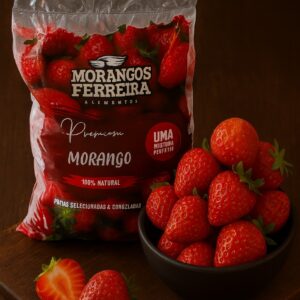 MORANGO CONGELADO FRACIONADO PCT 1 kg - FERREIRA