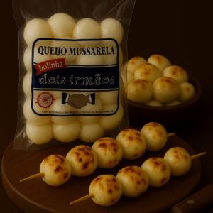 QUEIJO MUSSARELA BOLA - DOIS IRMÃOS - Pct 500g