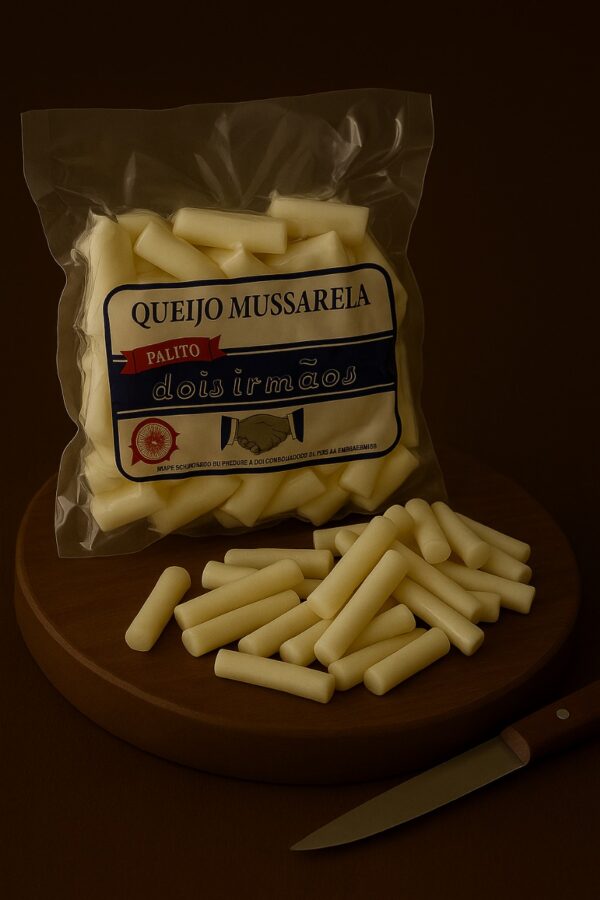 QUEIJO MUÇARELA BARRA - DOIS IRMÃOS