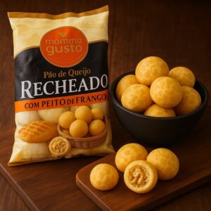 PAO DE QUEIJO RECHEADO FRANGO - PCT 2 KG - MAMMA GUSTO