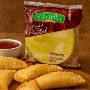 MASSA PARA PASTEL PEQUENO CAIXA (24 X 500g) - VILA ITÁLIA
