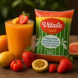POLPA SORTIDA - PACOTE (10 x 100g) - VITALE FRUTTI