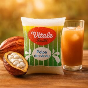 POLPA DE CACAU - PACOTE (10 X 100g) - VITALE FRUITT