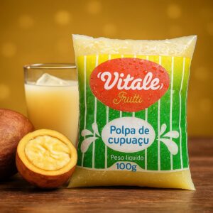 POLPA DE CUPUAÇU - PACOTE (10 x 100g) - VITALE FRUTTI