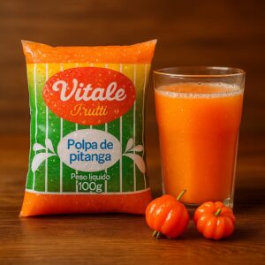 POLPA DE PITANGA - PACOTE (10 x 100g) - VITALE FRUTTI