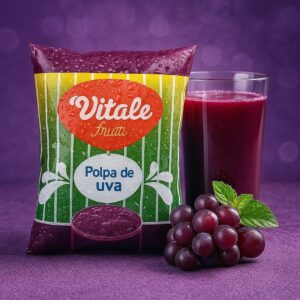 POLPA DE UVA - BARRA 1 Kg - VITALE FRUTTI - PRODUTO SOB CONSULTA