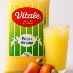 POLPA DE CAJU - BARRA 1 Kg - VITALE FRUTTI