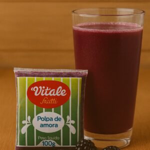 POLPA DE AMORA - PACOTE (10 X 100g) - VITALE FRUTTI