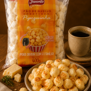 PÃO DE QUEIJO PIPOQUINHA FAVORITO 400g