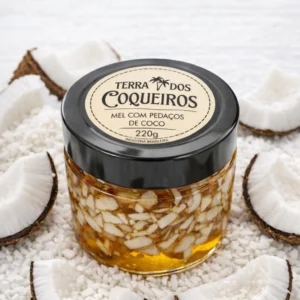 MEL COM COCO - 220g - TERRA DOS COQUEIROS